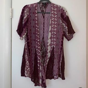 Maroon Cardigan